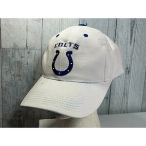 Nike Indianapolis Colts Hat Strap Back NFL Brand Canvas Tan Adjustable Cap